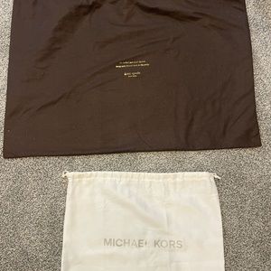 Kate Spade and Micheal Kors Dust Bags